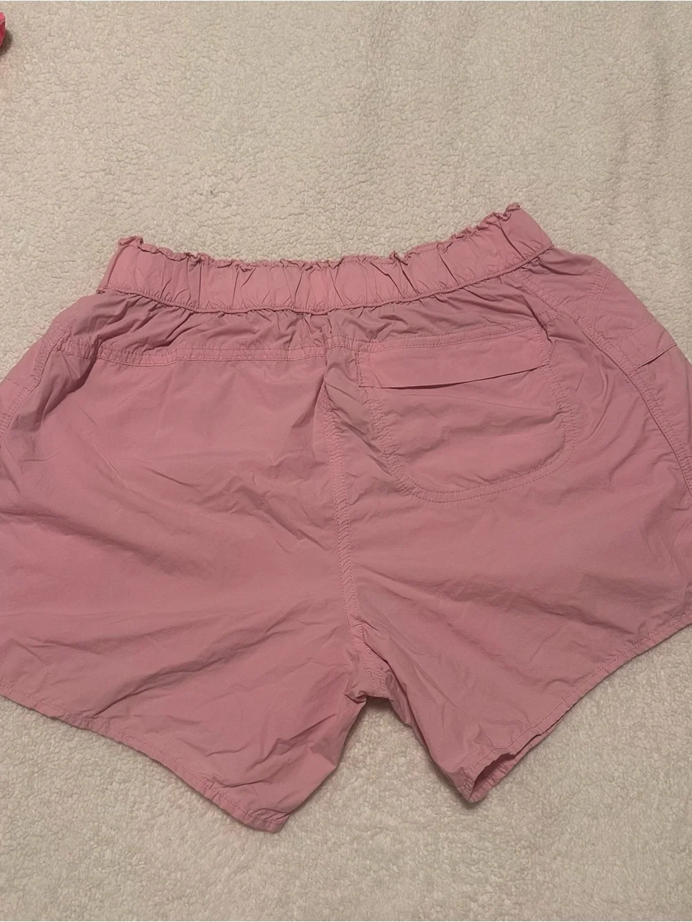 free people movement pink in the wild shorts small